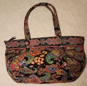 Floral Patterned Tote Bag